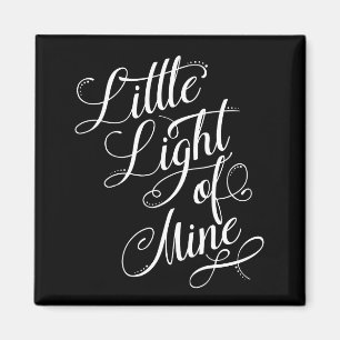 Little Light Of Mine Typography Magnet