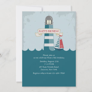 Little Lighthouse Invitation