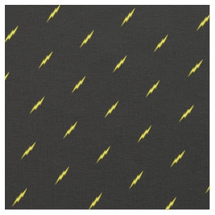 Little Lightning Bolts Cute Weather Fabric