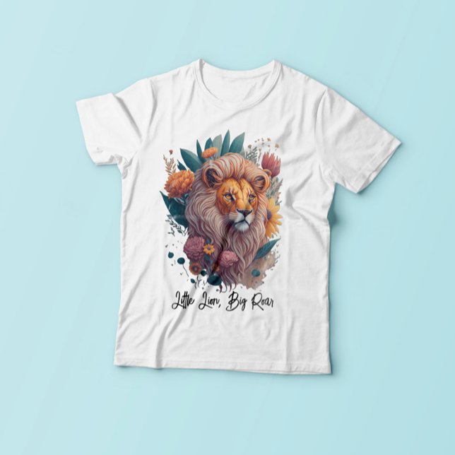 Little Lion, Big Roar T-Shirt (Creator Uploaded)