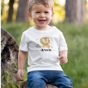 Little Lion Customised Baby T-shirt 0-24 mos