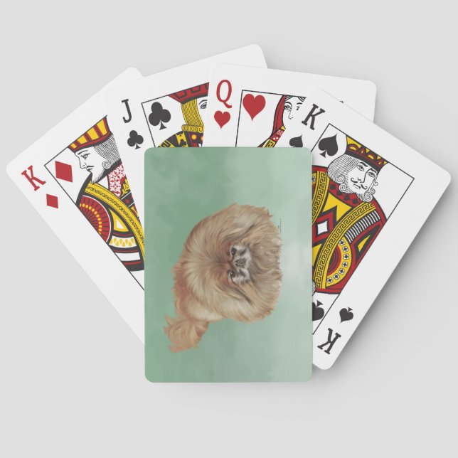 Little Lion Dog Playing Cards (Back)