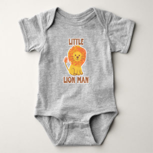 Little Lion Man romper Baby Bodysuit