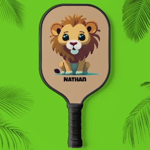 Little Lion Personalised Pickleball Paddle