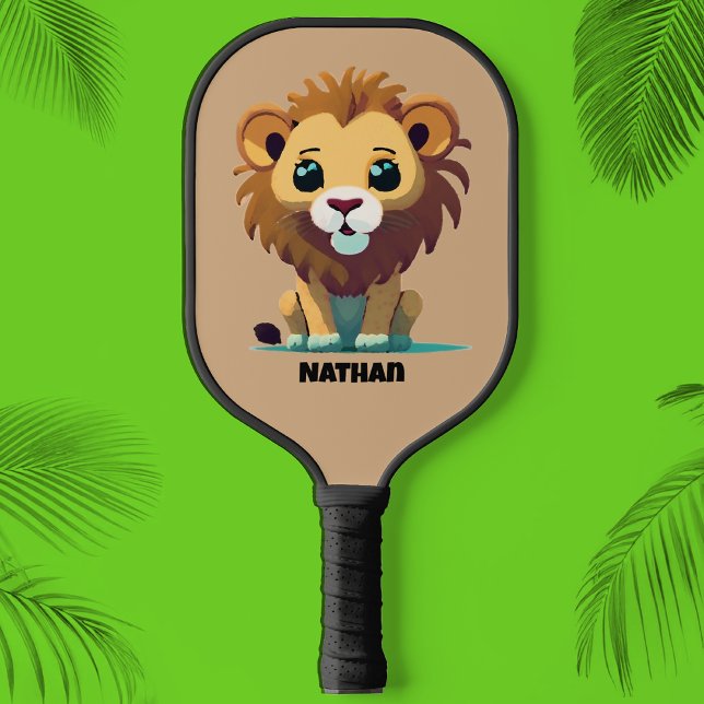 Little Lion Personalized Pickleball Paddle (Creator Uploaded)