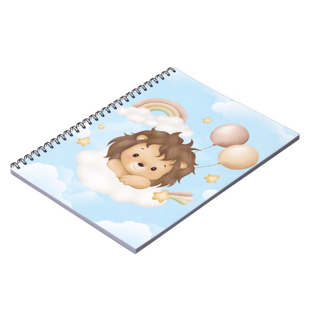 Little Lion’s Dream Cloud Notebook (Left Side)