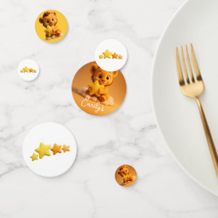 Little Lion & Star - Baby Shower Table Confetti