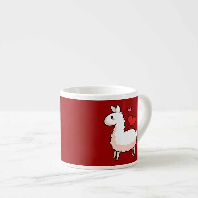 Little Llama Espresso Cup (Front Right)