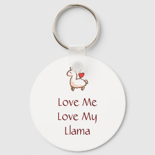 Little Llama Key Ring