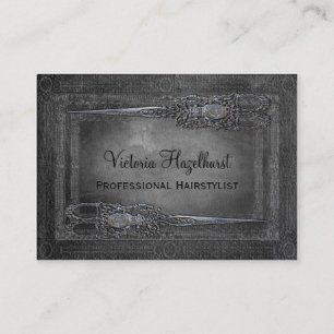 Little Londoner Double Scissors Business Card