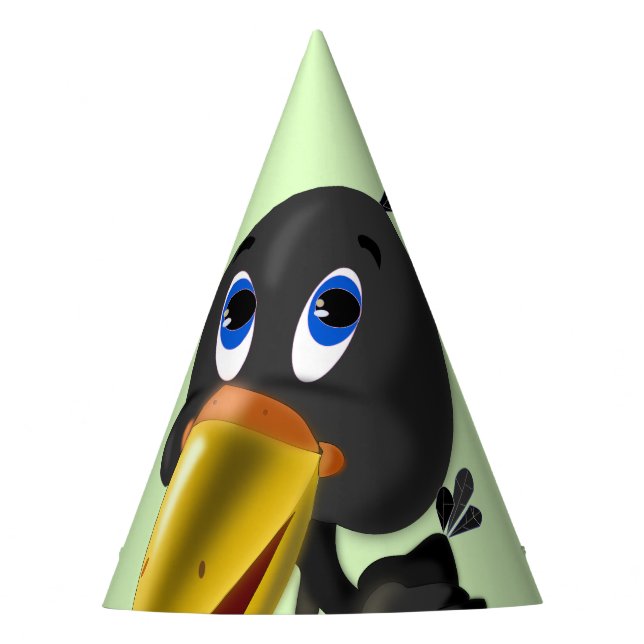 Little Love Bird Party Hat (Front)