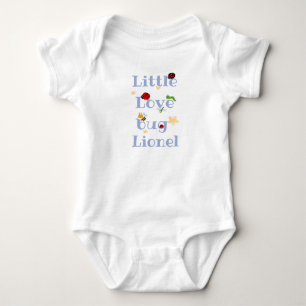 Little love bug - baby name bodysuit