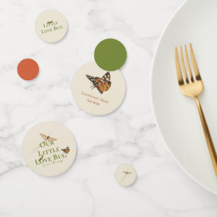 Little Love Bug Baby Shower Gender Neutral Confetti