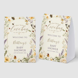 Little Love Bug Baby Shower Welcome