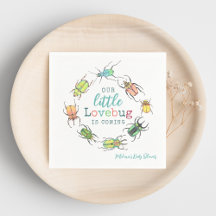 Little Love Bug Cute and Colourful Baby Shower