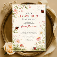 Little Love Bug Ladybug Baby Shower