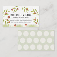 Little Love Bug Ladybug Books for Baby Shower