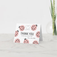 Little Love Bug Pink Ladybug Baby Shower