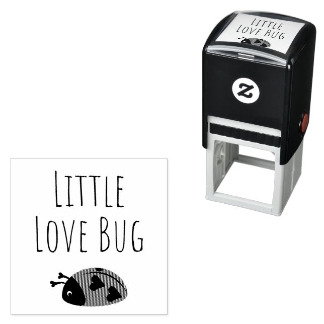 Little Love Bug Self-inking Stamp (In Situ)