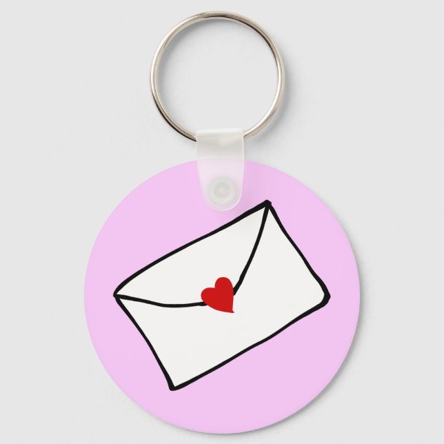 Little Love Letter Key Ring (Front)