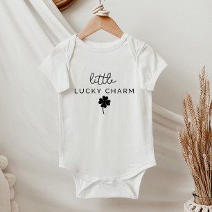 Little Lucky Charm Clover Baby Bodysuit