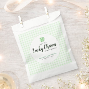 Little Lucky Charm St Patrick's Baby Shower  Favour Bag