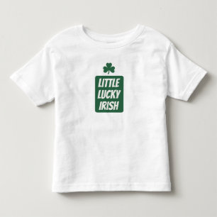 Little Lucky Irish Cute Family St Patrick’s Day Toddler T-Shirt