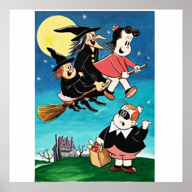 little lulu and the witches poster (Front)