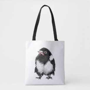 Little magpie  tote bag