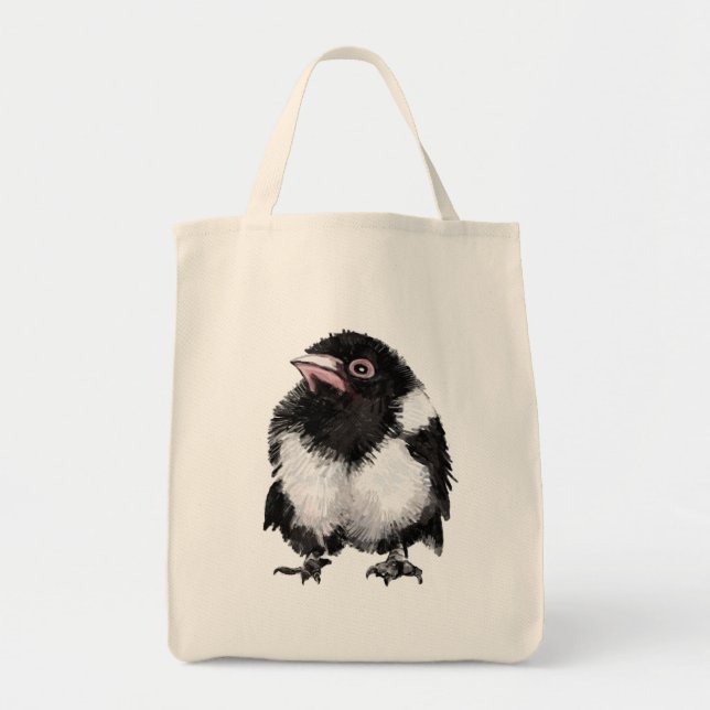 Little magpie  tote bag (Front)