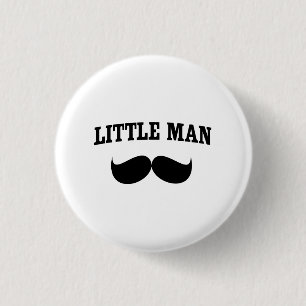 Little Man 3 Cm Round Badge