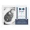 Little Man Baptism Invitation, Blue, Aqua