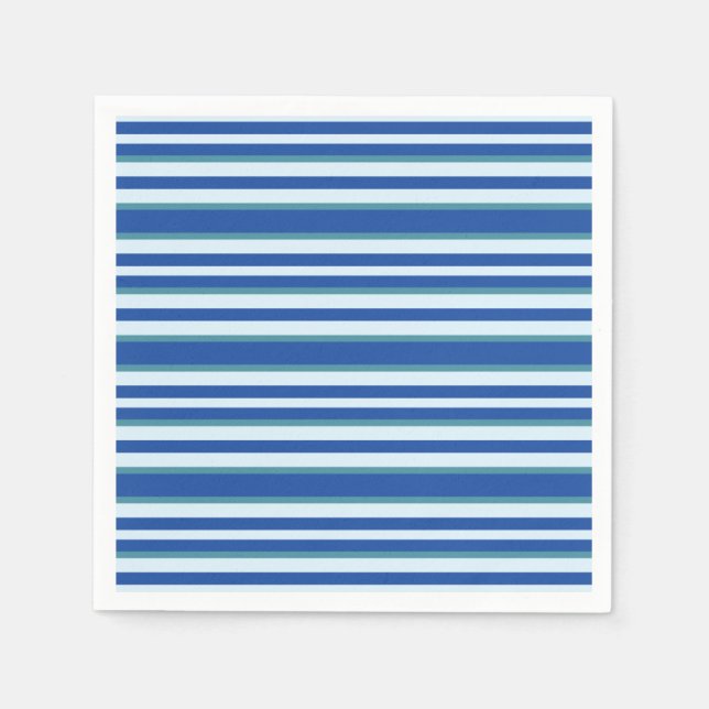 Little Man Birthday Party Napkin (Front)