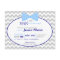 Little Man Bow Navy Blue Grey Boy Baby Shower