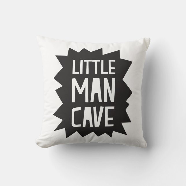 Little Man Cave Pillow (Front)