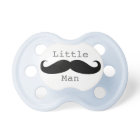 Little Man Funny Moustache Baby Boy