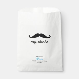 Little Man, Moustache theme favour bags
