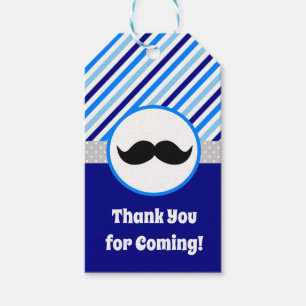 Little Man Thank You Tags
