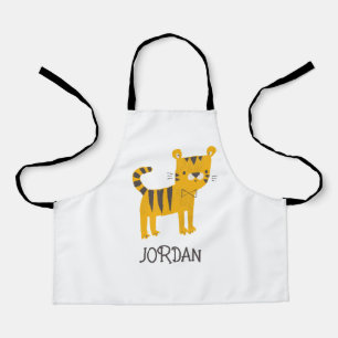 Little Man   Tiger Bow Tie Apron