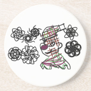 Little man winter coaster