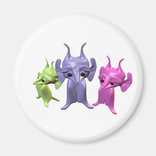 Little Martians Magnet