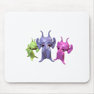 Little Martians Mouse Pad