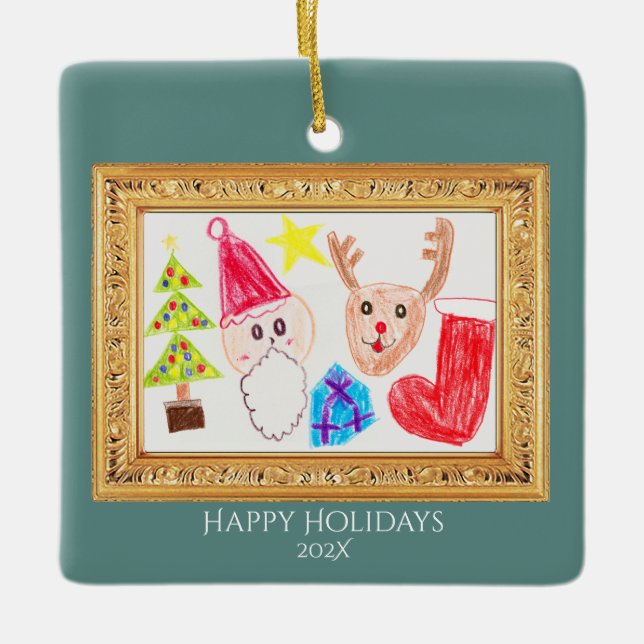 Little Masterpiece Ornament (Front)