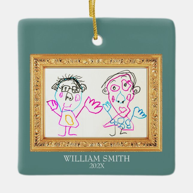 Little Masterpiece Ornament (Front)