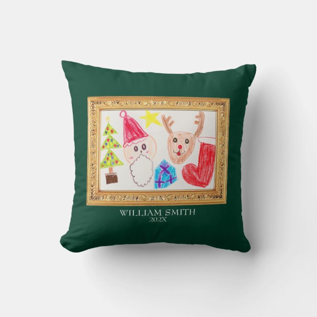 Little Masterpiece Ornament Cushion (Front)