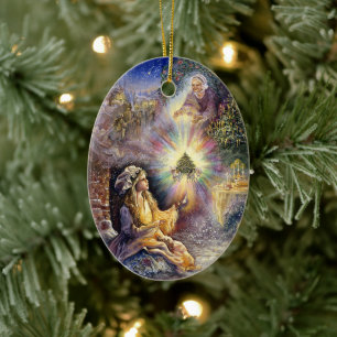 Little Match Girl Christmas Ornament