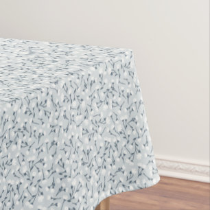 Little Meadow Ditsy Floral Pattern - Morning Mist Tablecloth