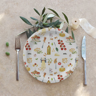 Little Meatball   Holy Ravioli Birthday Party Paper Plate