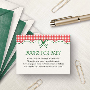 Little Meatball Italian Pasta Shower Diaper Raffle Enclosure Card