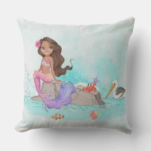 Little Mermaid and Friends Cushion